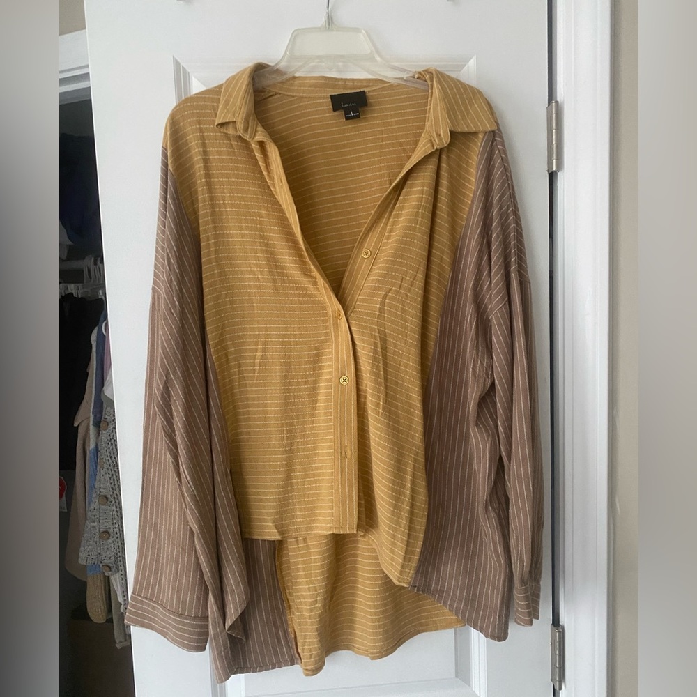 Lumiere button down shirt! Never worn!